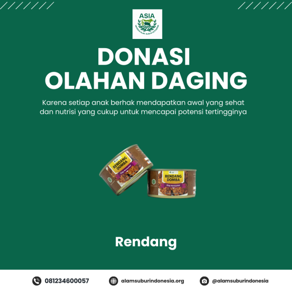 Donasi Olahan Daging - Rendang